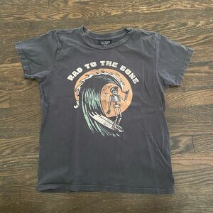 Tiny whales Rad to the bone tee size 12/14